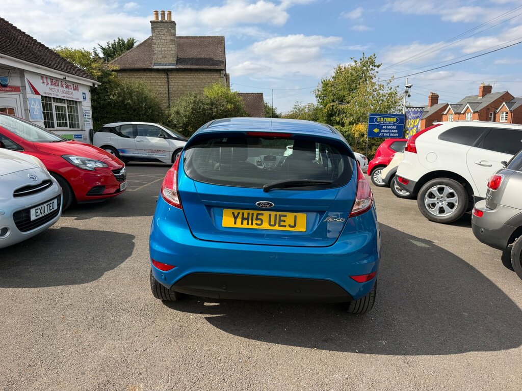 Ford Fiesta 1.6 Zetec Hatchback Powershift Euro 6 Blue #5
