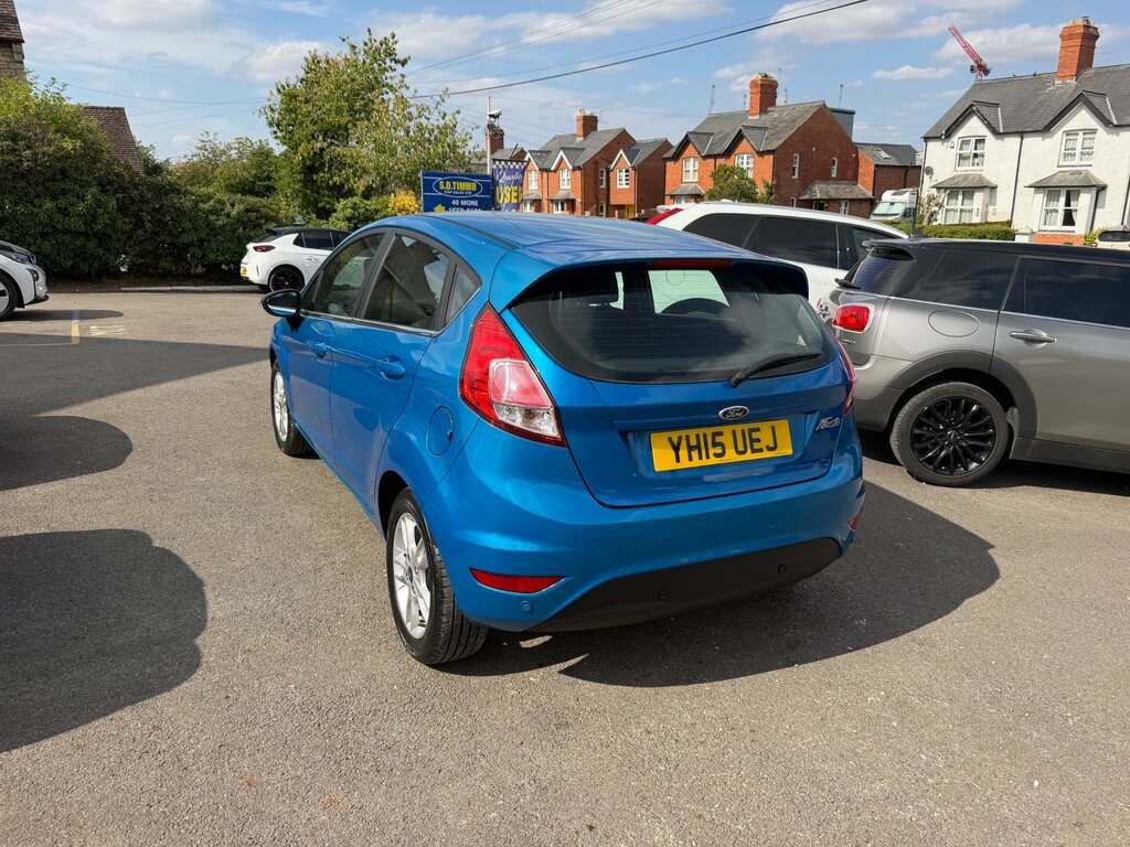 Ford Fiesta 1.6 Zetec Hatchback Powershift Euro 6 Blue #4
