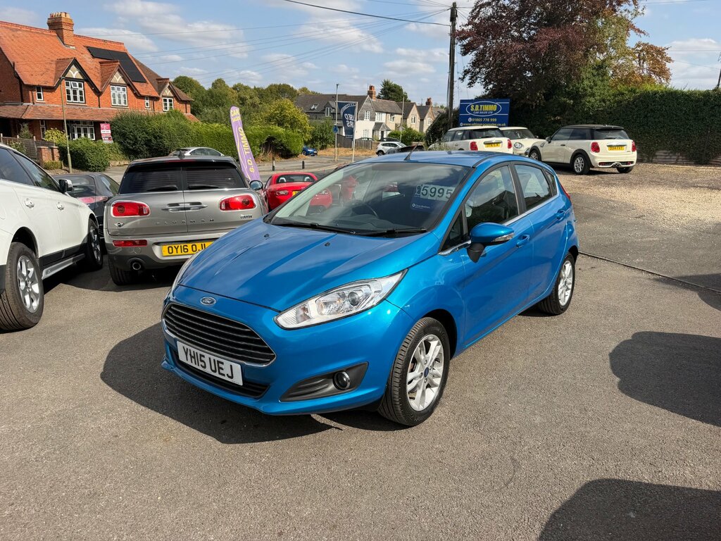 Ford Fiesta 1.6 Zetec Hatchback Powershift Euro 6 Blue #3