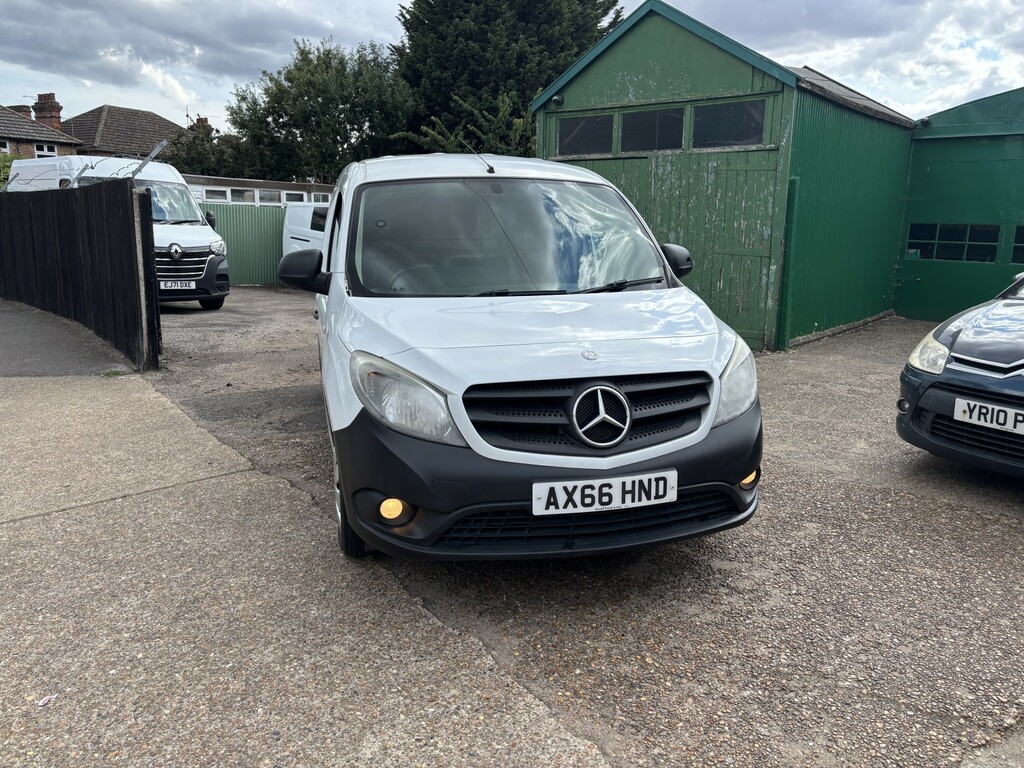 Mercedes-Benz CITAN 109 Cdi Blueefficiency White #2