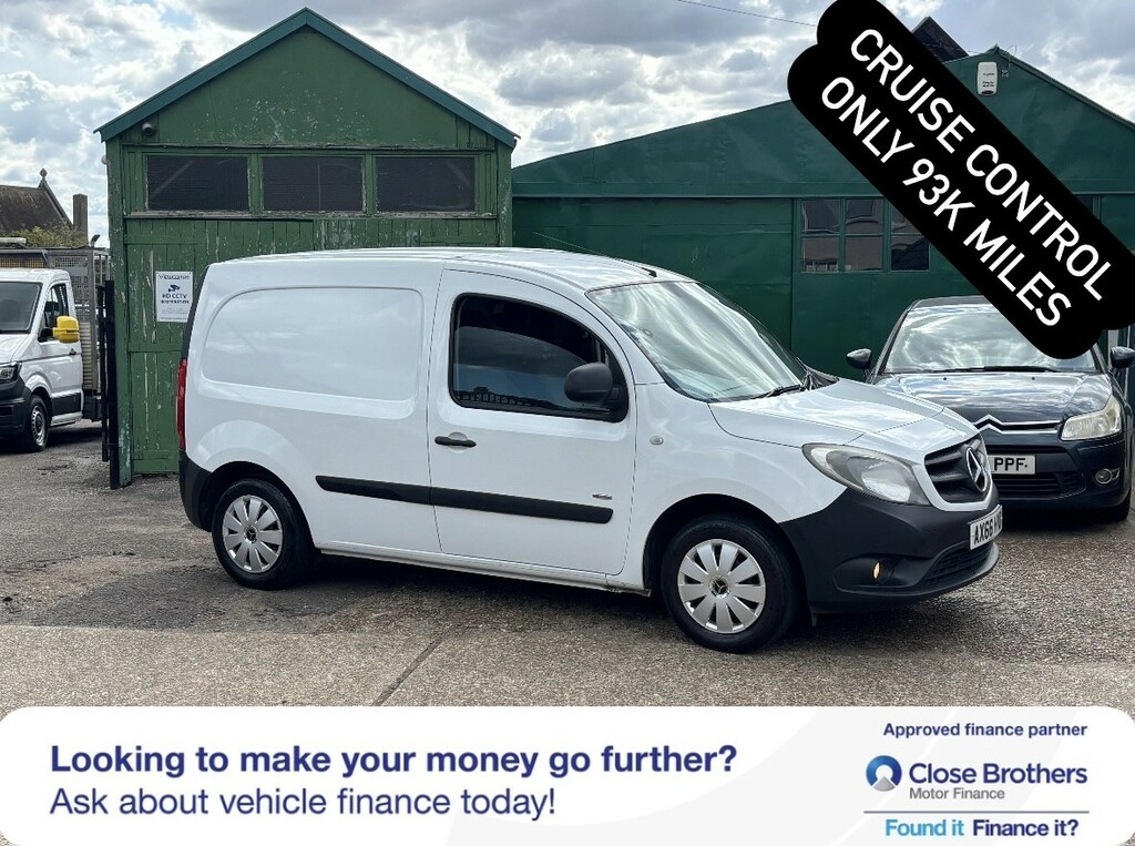 Mercedes-Benz CITAN 109 Cdi Blueefficiency White