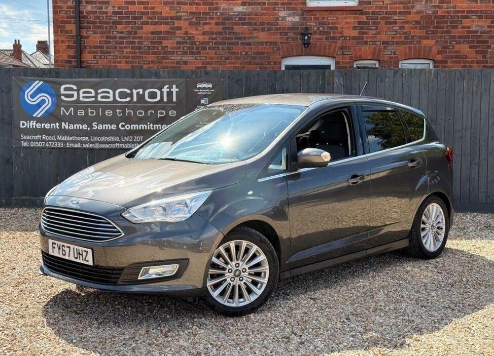 Ford C-Max 2.0 Tdci Titanium Powershift Euro 6 Ss Nav Grey