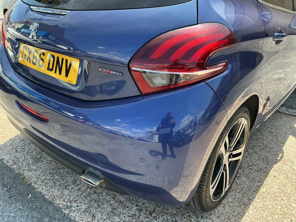 Peugeot 208 1.6 Bluehdi Gt Line Hatchback Eu Blue #6