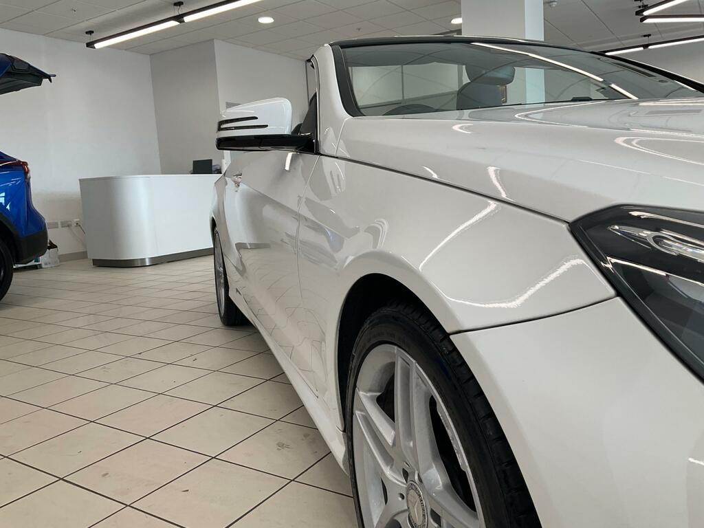 Mercedes-Benz E Class 2.1 E220 Bluetec Amg Line Premium Cabriolet White #3