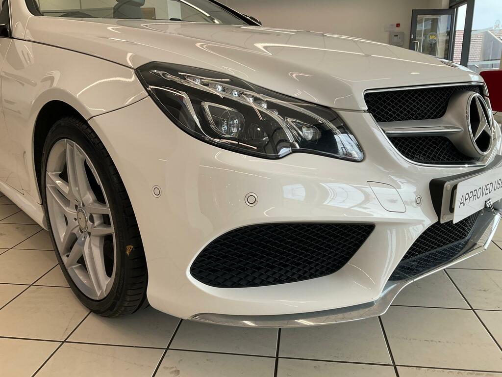 Mercedes-Benz E Class 2.1 E220 Bluetec Amg Line Premium Cabriolet White #2