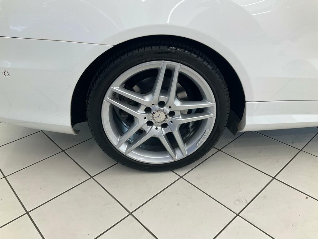 Mercedes-Benz E Class 2.1 E220 Bluetec Amg Line Premium Cabriolet White #6