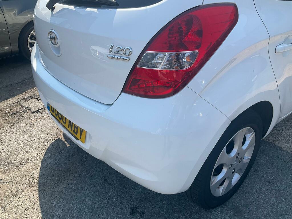 Hyundai I20 1.2 Edition Hatchback Euro 4 77 White #5