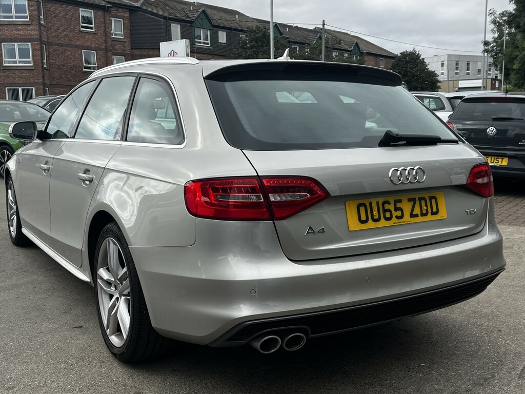 Audi A4 Avant 2.0 Tdi S Line Silver #6