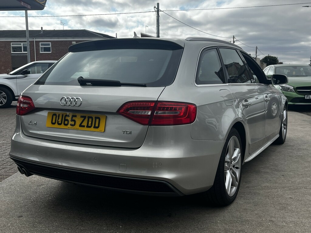 Audi A4 Avant 2.0 Tdi S Line Silver #4