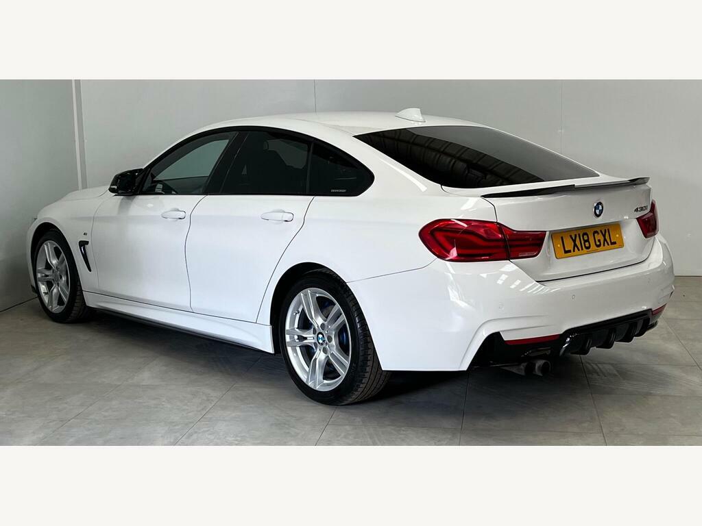 BMW 4 Series Gran Coupe 2.0 430I M Sport Euro 6 S S White #4