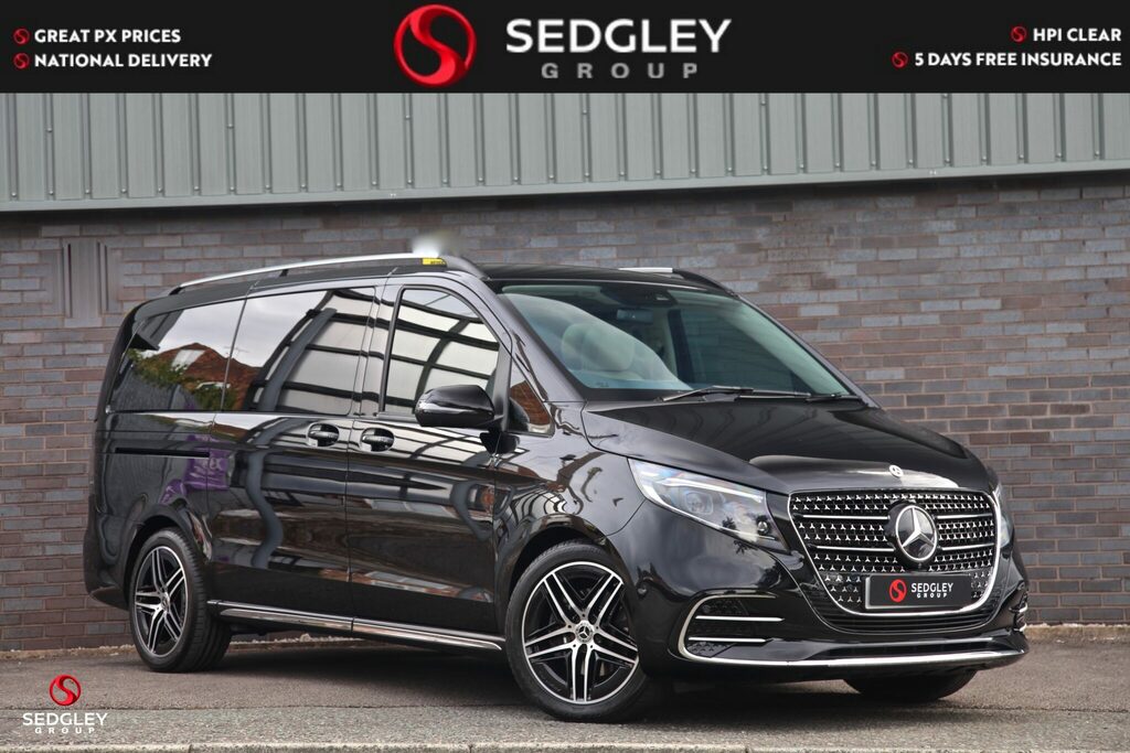 Mercedes-Benz V Class 2.0 V300d Amg Line G-tronic Euro 6 S S Lwb Black