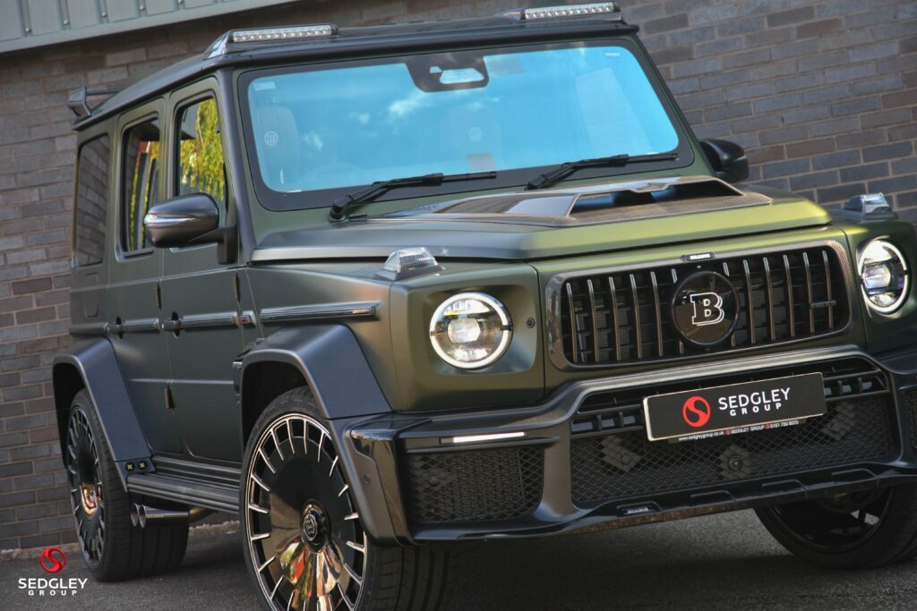 Mercedes-Benz G Class 4.0 G63 V8 Biturbo Brabus 700 Magno Edition Green #2