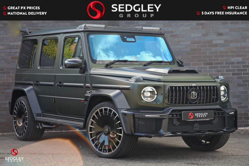 Mercedes-Benz G Class 4.0 G63 V8 Biturbo Brabus 700 Magno Edition Green