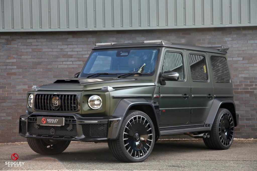 Mercedes-Benz G Class 4.0 G63 V8 Biturbo Brabus 700 Magno Edition Green #5