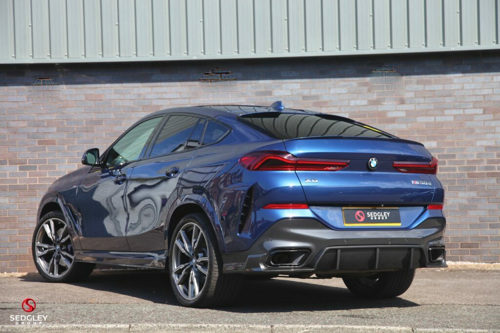BMW X6 3.0 M50d Xdrive Blue #4