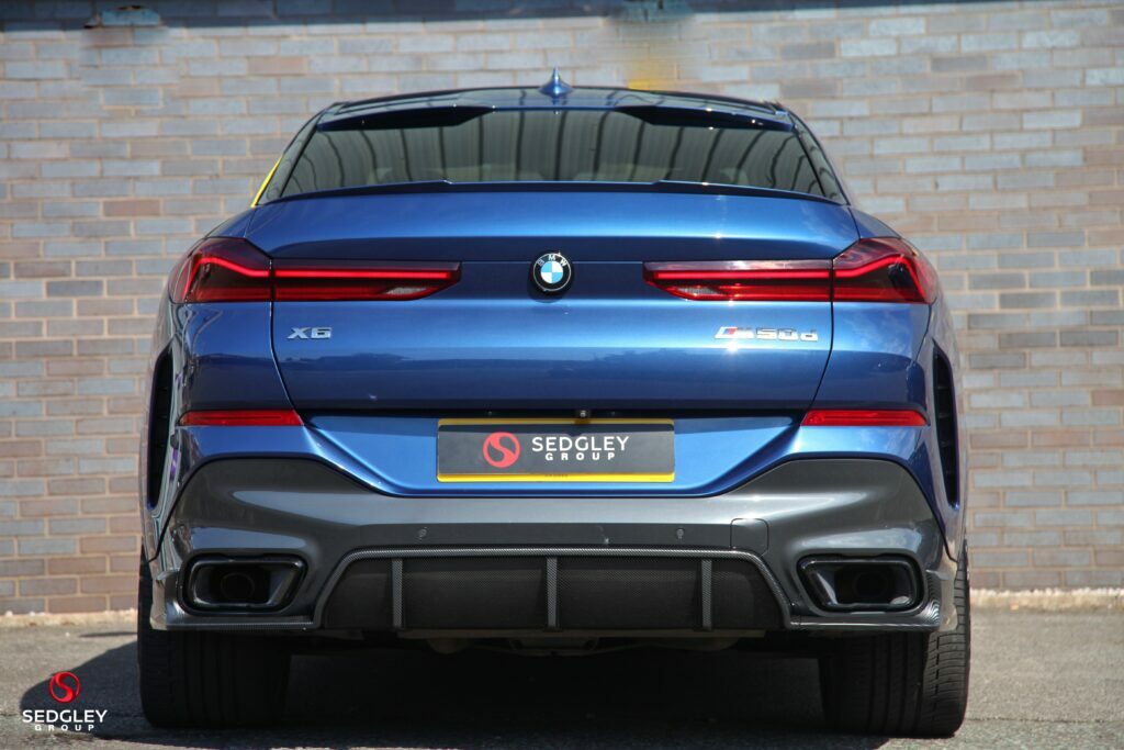 BMW X6 3.0 M50d Xdrive Blue #5