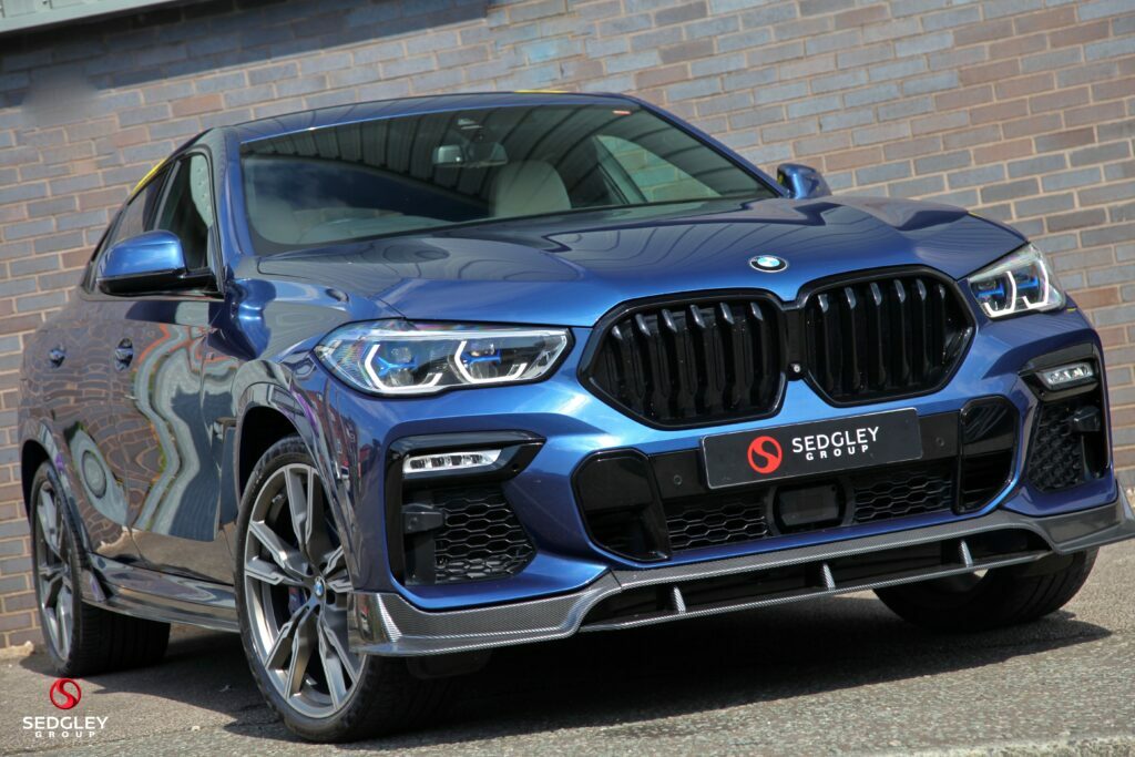 BMW X6 3.0 M50d Xdrive Blue #2