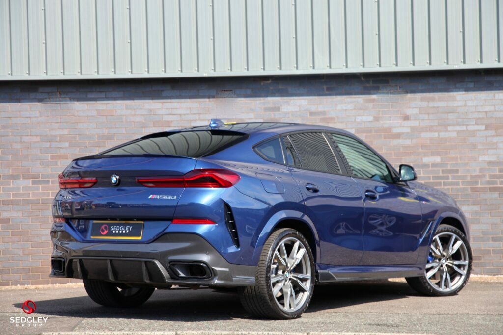 BMW X6 3.0 M50d Xdrive Blue #6