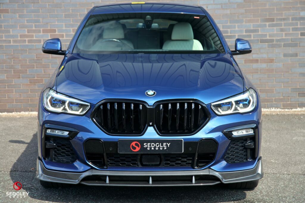 BMW X6 3.0 M50d Xdrive Blue #3