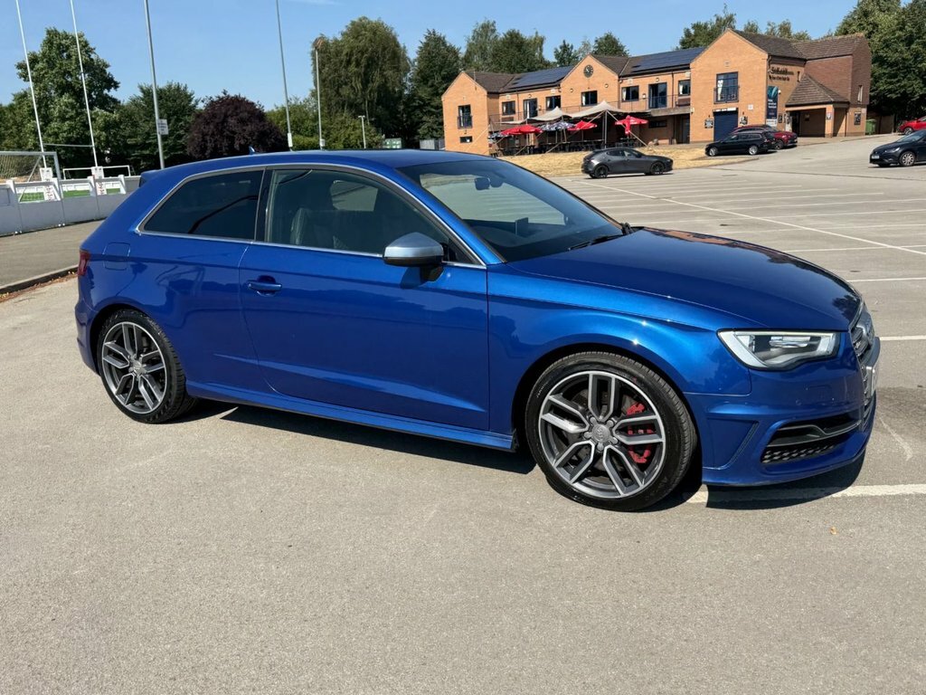 Audi S3 Hatchback Blue #4
