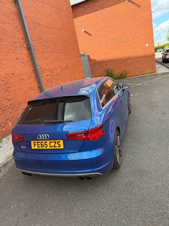 Audi S3 Hatchback Blue #5