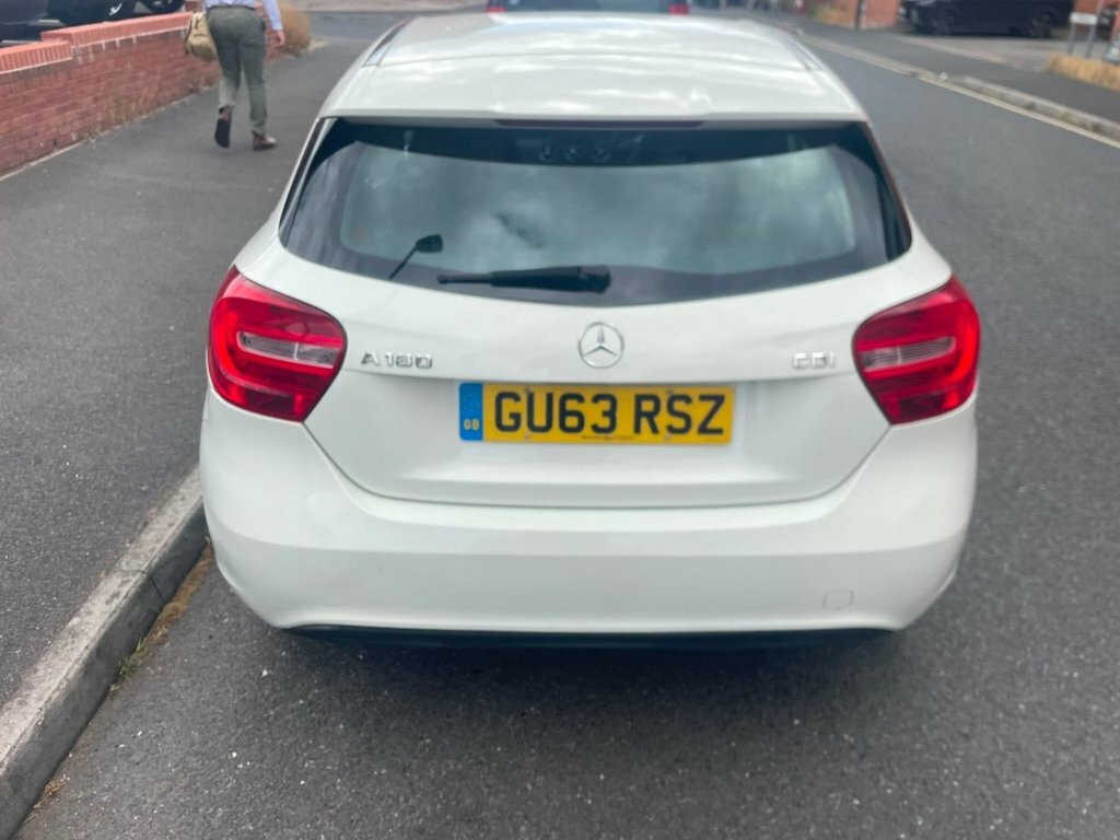 Mercedes-Benz A Class 1.8 A180 Cdi Amg Sport 7G-dct Euro 5 Ss 20 White #5