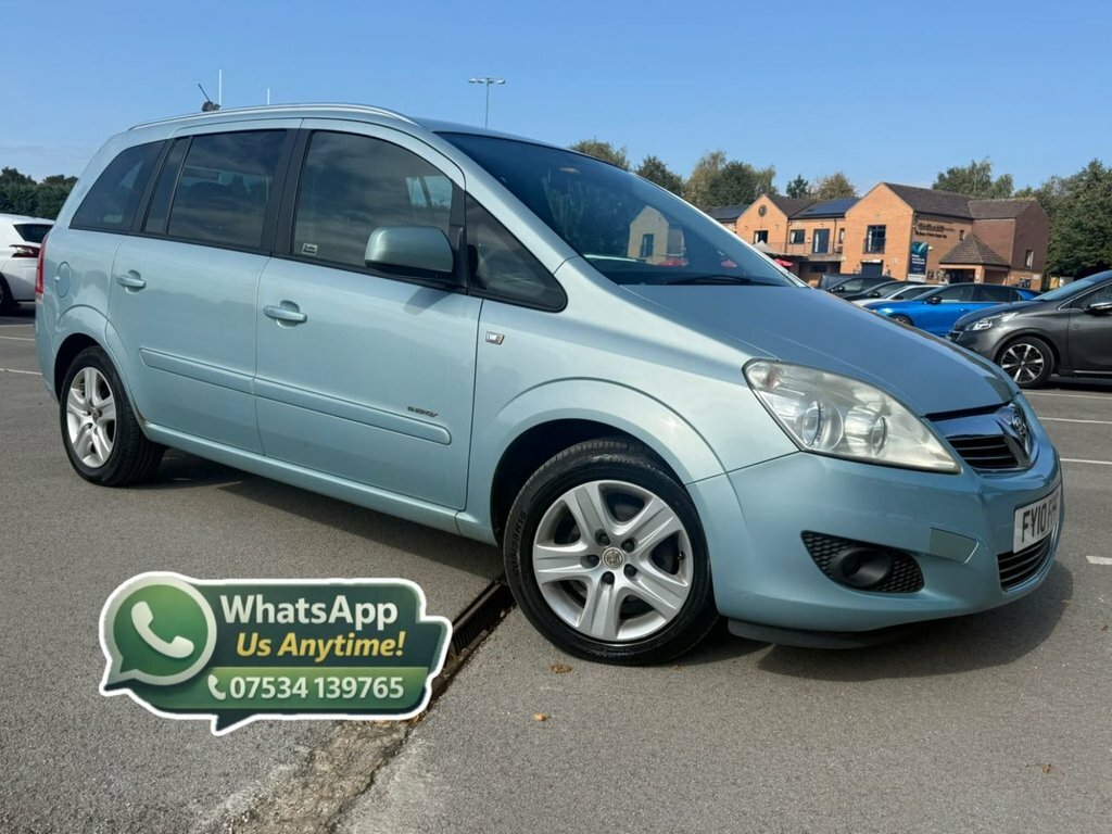 Vauxhall Zafira 1.8L Energy Blue