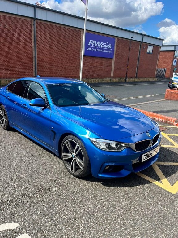 BMW 4 Series Gran Coupe 2L M Sport Blue