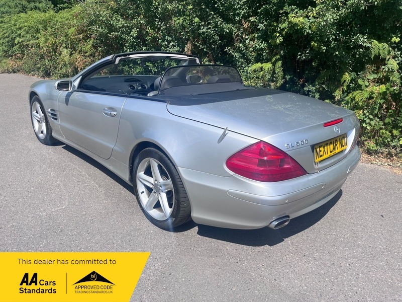 Mercedes-Benz S Class Sl 500 Silver #4
