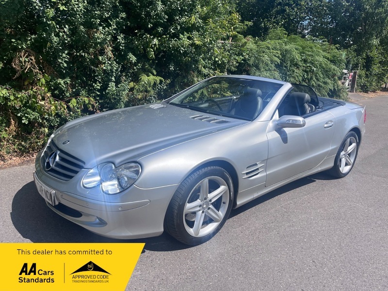 Mercedes-Benz S Class Sl 500 Silver