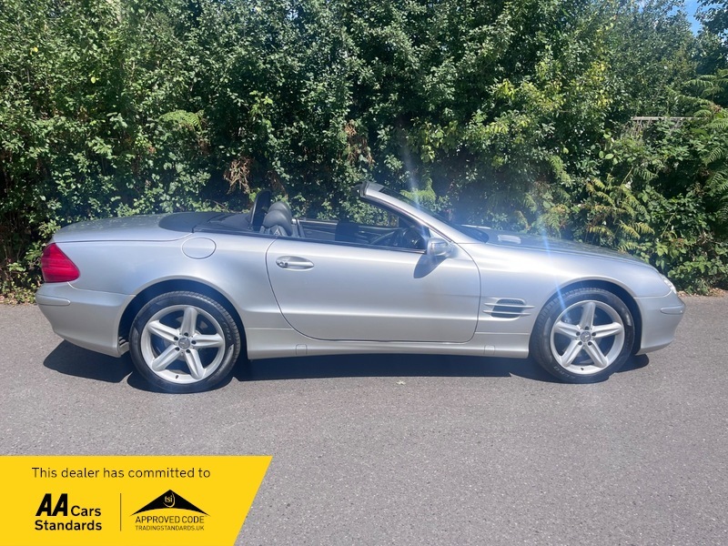 Mercedes-Benz S Class Sl 500 Silver #6
