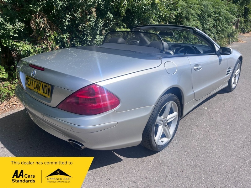 Mercedes-Benz S Class Sl 500 Silver #3