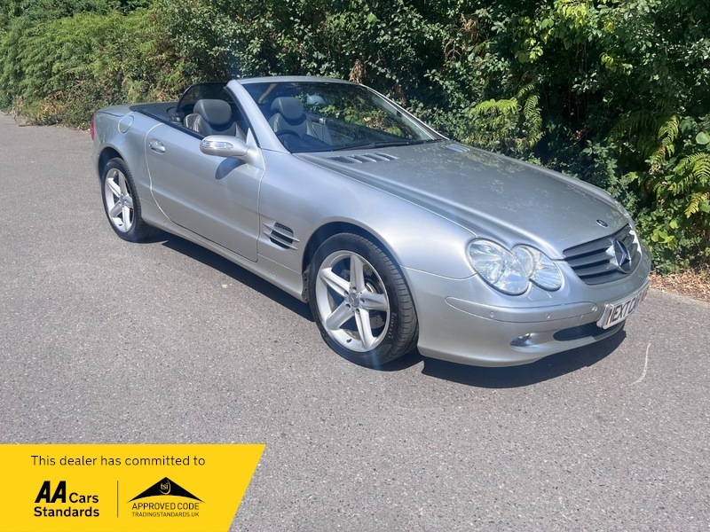 Mercedes-Benz S Class Sl 500 Silver #2