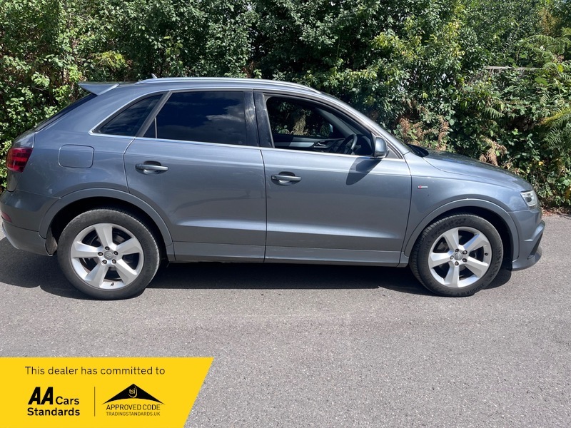 Audi Q3 Tdi Quattro S Line DG64DZC Grey #2