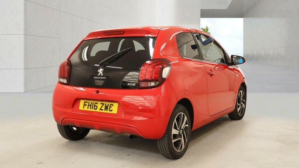 Peugeot 108 1.2 Puretech Allure Euro 6 Red #4