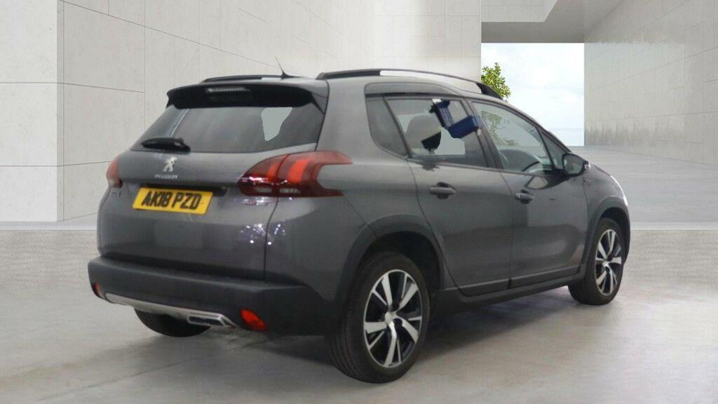 Peugeot 2008 1.2 Puretech Gt Line Eat Euro 6 Ss Grey #4