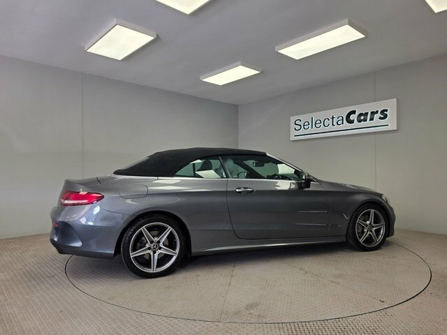 Mercedes-Benz C Class 2.1 C220d Amg Line Premium Plus Cabriolet Di Grey #4