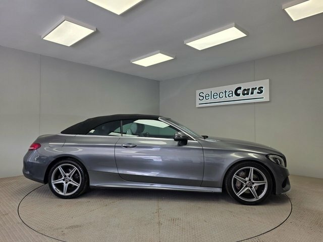 Mercedes-Benz C Class 2.1 C220d Amg Line Premium Plus Cabriolet Di Grey #3