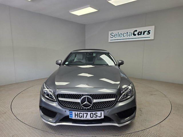 Mercedes-Benz C Class 2.1 C220d Amg Line Premium Plus Cabriolet Di Grey #2