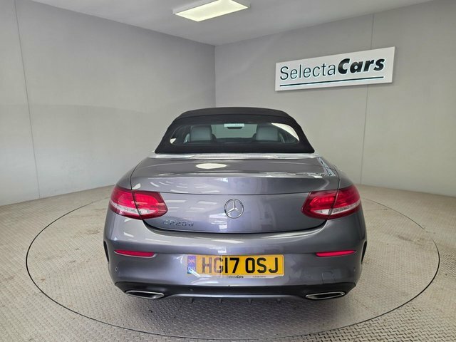 Mercedes-Benz C Class 2.1 C220d Amg Line Premium Plus Cabriolet Di Grey #5