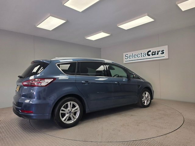 Ford S-Max 2.0 Ecoblue Titanium Mpv Euro 6 S PK72VND Blue #6