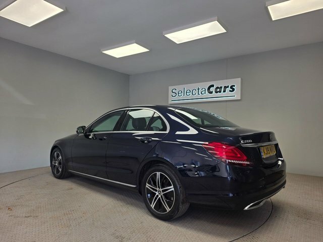 Mercedes-Benz C Class 1.5 C200 Mhev Eq Boost Sport Premium Saloon Blue #2