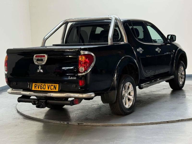 Mitsubishi L200 2.5 L200 Barbarian Lwb Double Cab Di-d 4X4 4W Black #5
