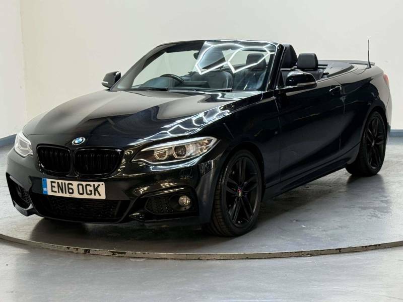 BMW 2 Series 2.0 218D M Sport EN16OGK Black #3