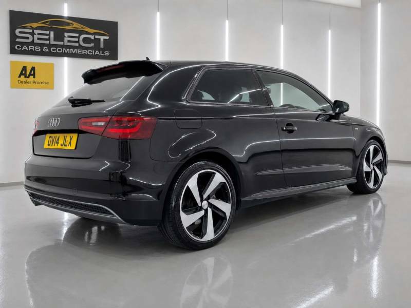 Audi A3 2.0 A3 S Line Tdi Black #5