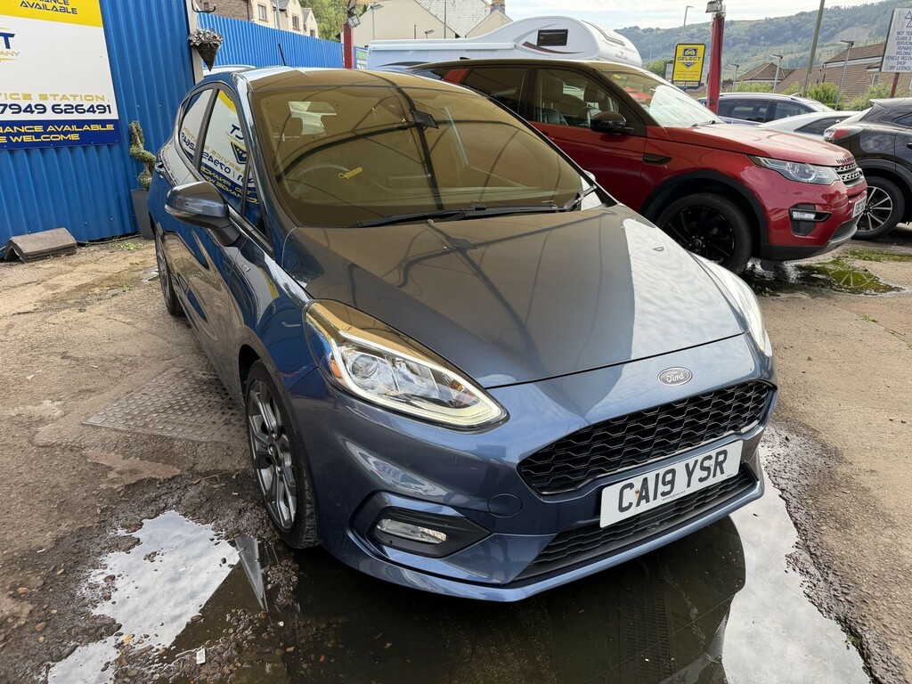 Ford Fiesta Hatchback 1.0 T Ecoboost St-line 201919 Blue