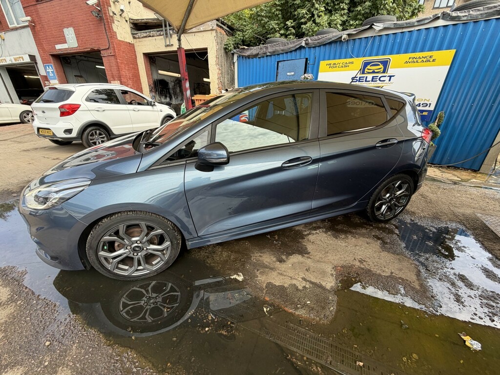 Ford Fiesta Hatchback 1.0 T Ecoboost St-line 201919 Blue #4