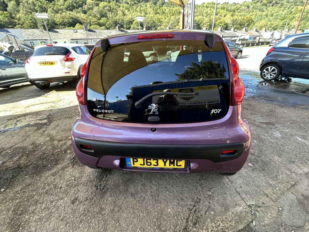 Peugeot 107 1.0 Active 2-Tronic Blue #25