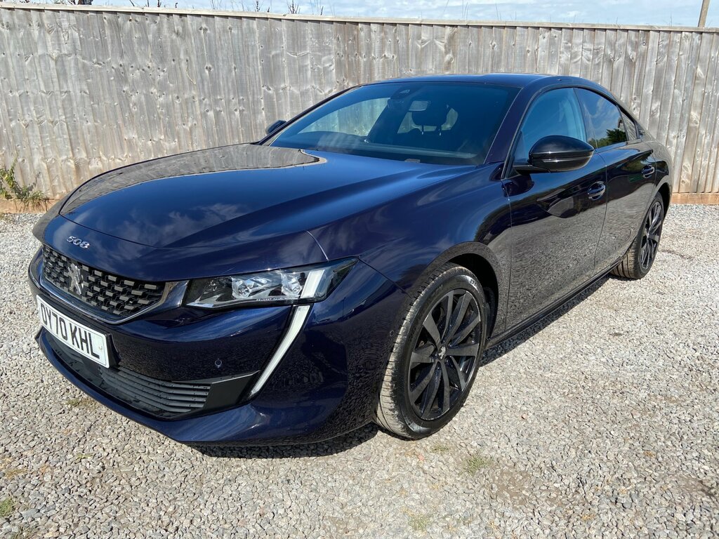 Peugeot 508 1.5 Bluehdi Gt Line Fastback Eur Blue #4