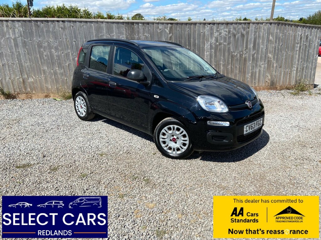 Fiat Panda 1.2 Easy Hatchback Euro 6 69 Bh CV63FGZ Black